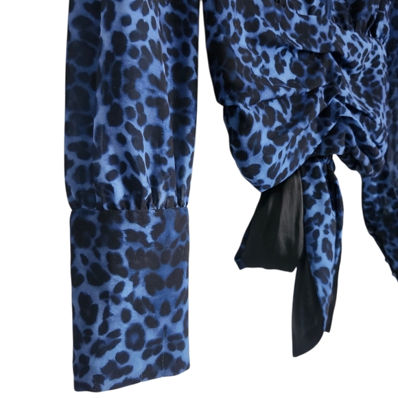 Delfi Collective Leopard Print Blouse - Picture 3 of 5